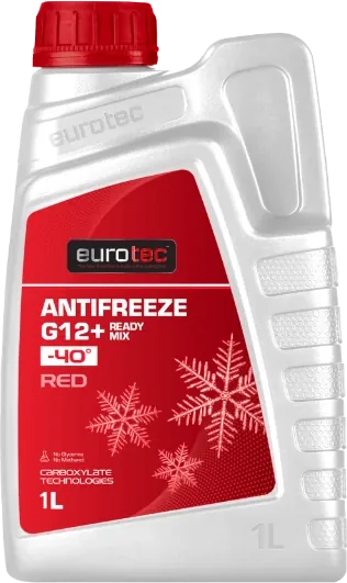 EUROTEC ANTIFREEZE Antifreeze G12+ Ready Mix -40°C